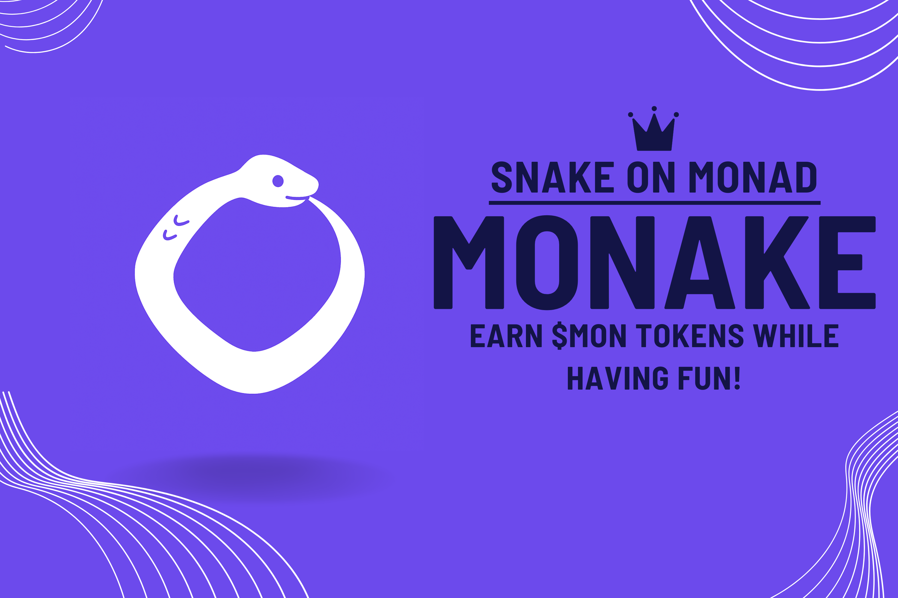 Monad Snake - Monake - Farcaster Mini Apps